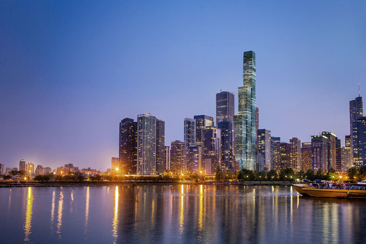 Chicago luxury condominium building, St Regis Chicago